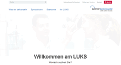 Desktop Screenshot of luks.ch